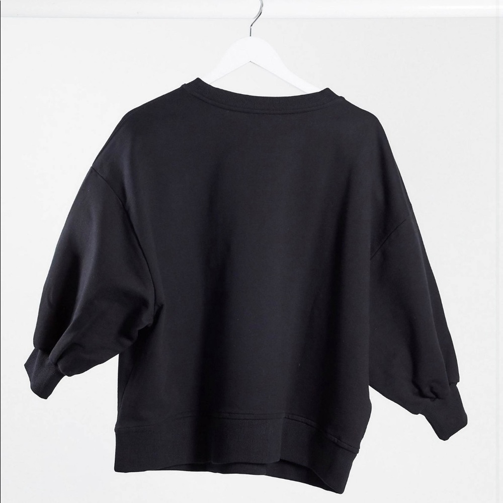 Boxy Wide Sleeve Sweatshirt